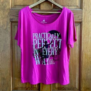 Disney parks Mary Poppins T-shirt. Size XL.